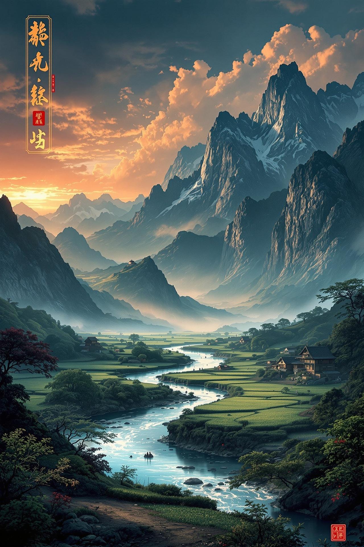 山河岁月海报